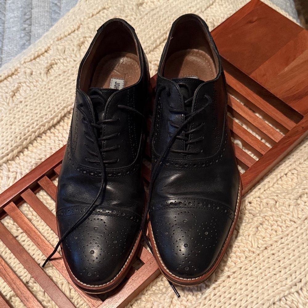 Johnston & Murphy Black Men's Dress Shoes